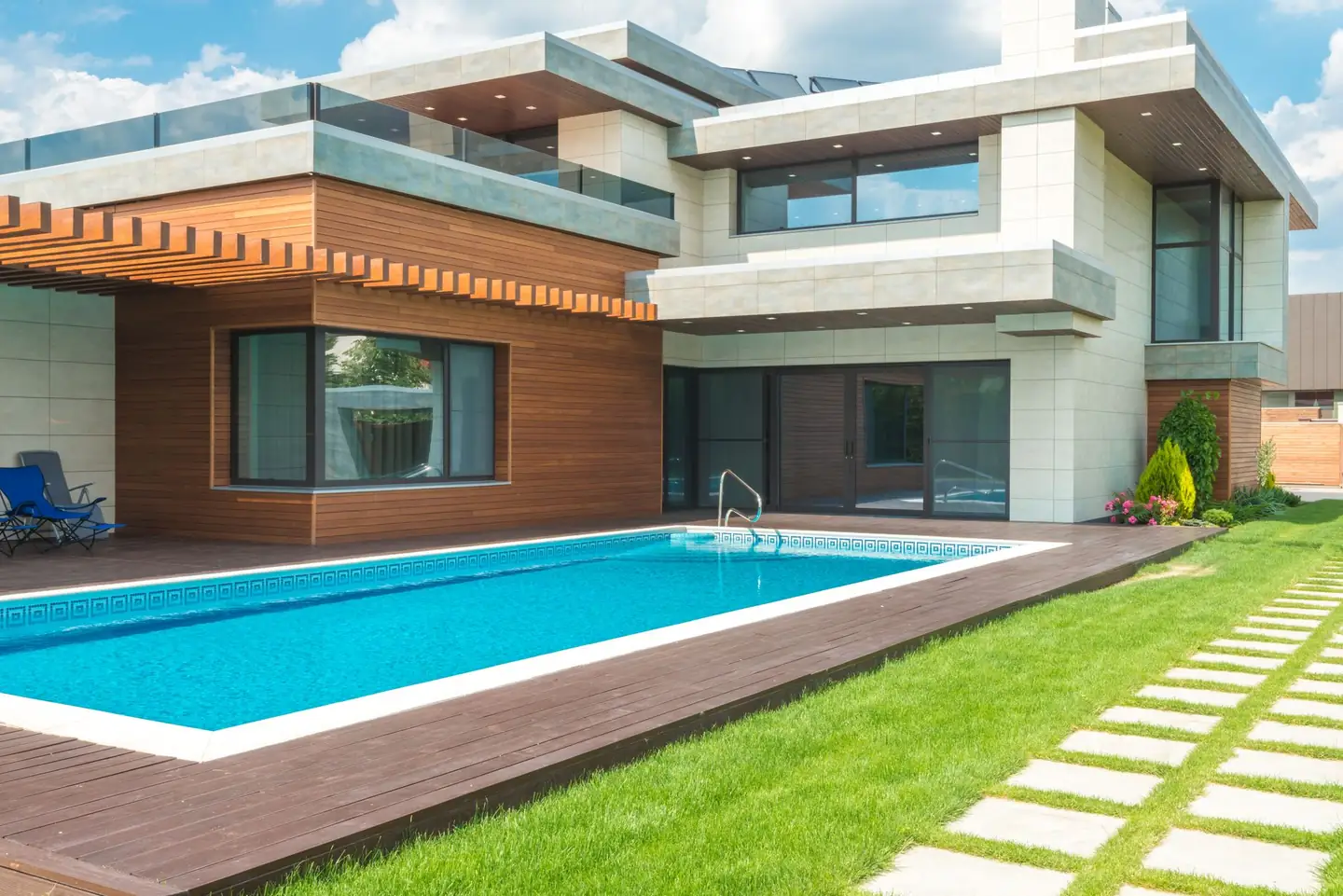 Swimming pool built in Rosewood, NSW